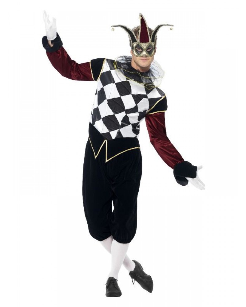 Αποκριάτικη Στολή Gothic Venetial Harlequin
