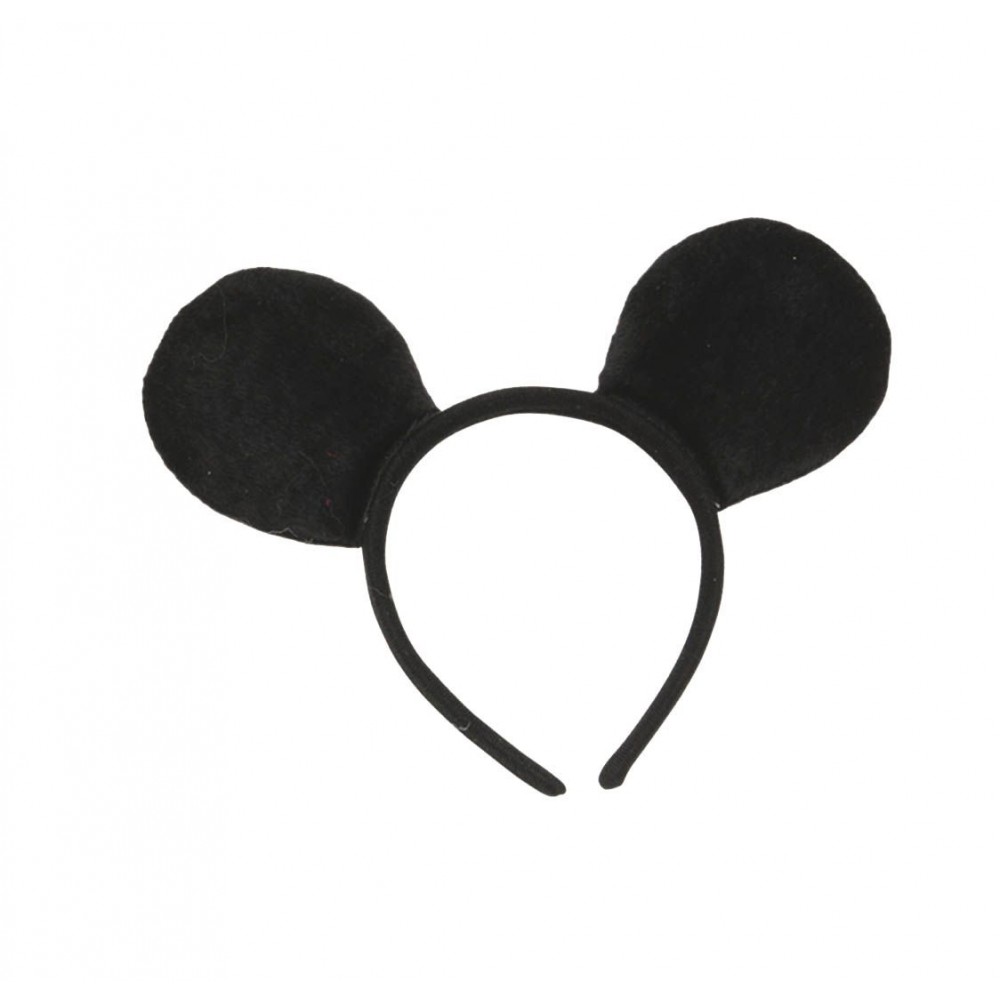 Αποκριάτικο Αξεσουάρ Στέκα Ποντικίνας Mαύρη