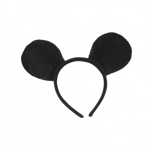 Αποκριάτικο Αξεσουάρ Στέκα Ποντικίνας Mαύρη