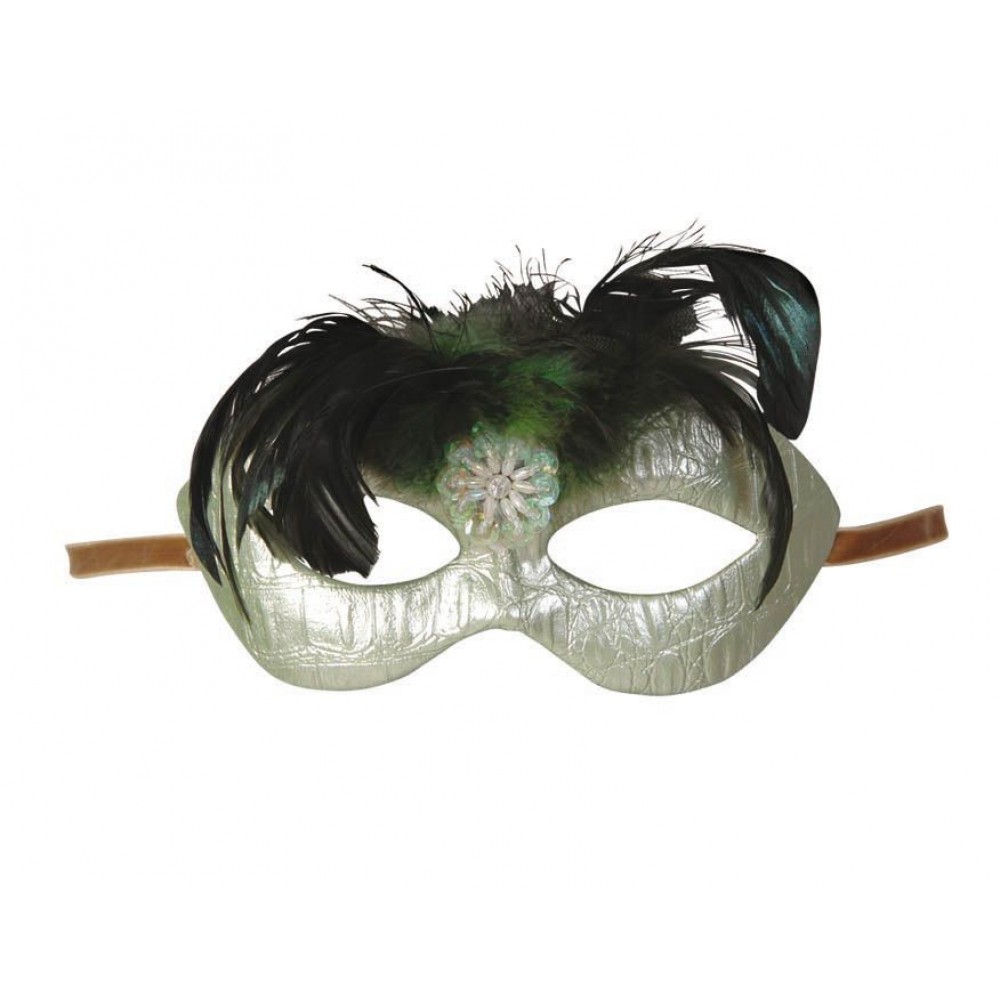 Αποκριάτικο Αξεσουάρ Μάσκα Ματιών Πράσινη