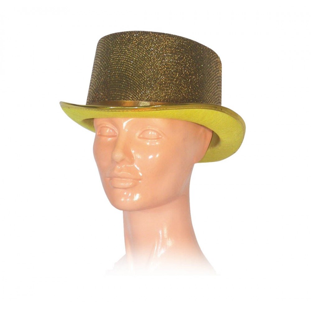 Αποκριάτικο Αξεσουάρ Καπέλο Ημίψηλο Χρυσό