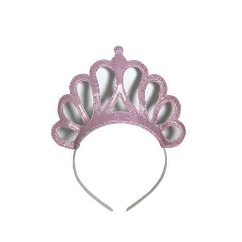 Αποκριάτικο Αξεσουάρ Τιάρα Ροζ