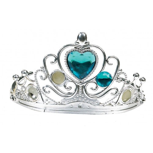 Αποκριάτικο Αξεσουάρ Στέμμα Καρδιά Ασημί