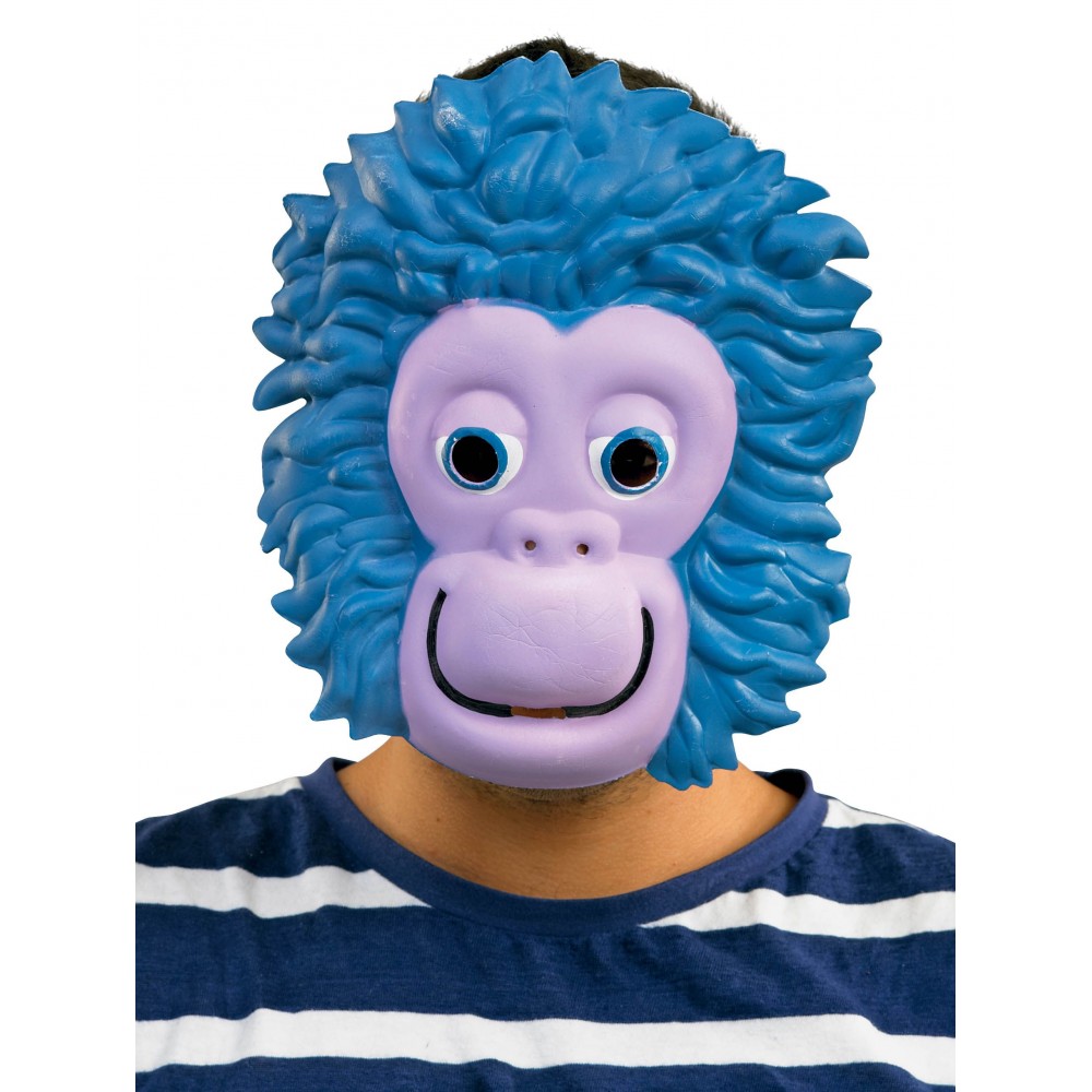 Αποκριάτικο Αξεσουάρ Μάσκα Μαιμού Μωβ