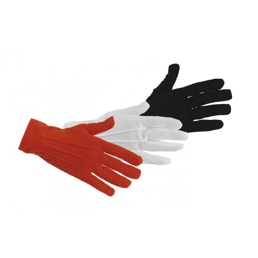 Αποκριάτικο Αξεσουάρ Γάντια Κοντά Λευκά 23cm