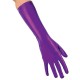 Αποκριάτικο Αξεσουάρ Γάντια Μακριά Mεταλιζέ 40cm