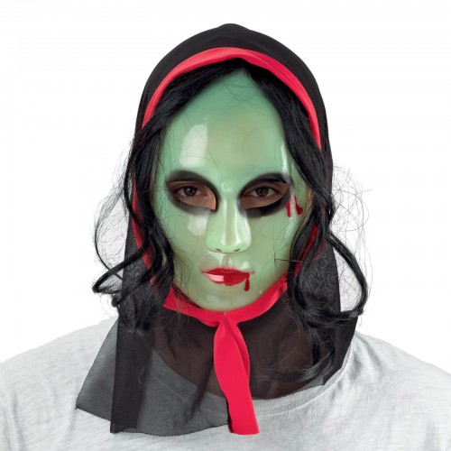 Αποκριάτικο Αξεσουάρ Μάσκα Τρόμου Με Μαλλιά