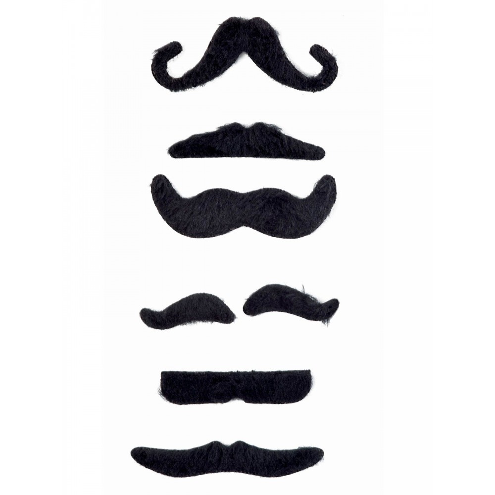 Αποκριάτικο Αξεσουάρ Μουστάκι Παιδικό Καρτέλα 6σχδ