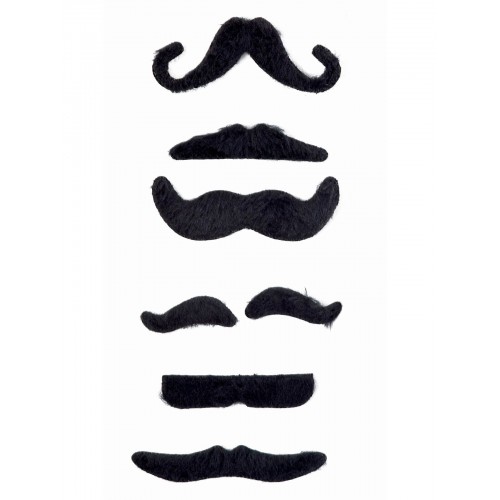 Αποκριάτικο Αξεσουάρ Μουστάκι Παιδικό Καρτέλα 6σχδ
