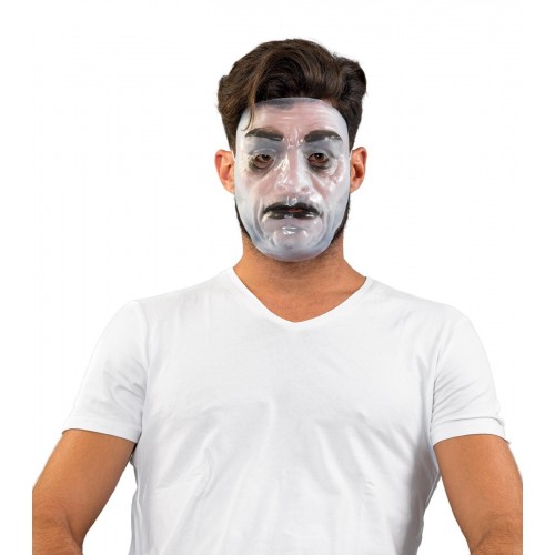 Αποκριάτικο Αξεσουάρ Μάσκα Διαφανής Φωσφορίζουσα 2σχδ