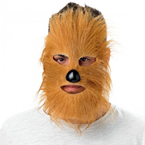 Αποκριάτικο Αξεσουάρ Τριχωτή Μάσκα Προσώπου Με Μύτη 2χρμ