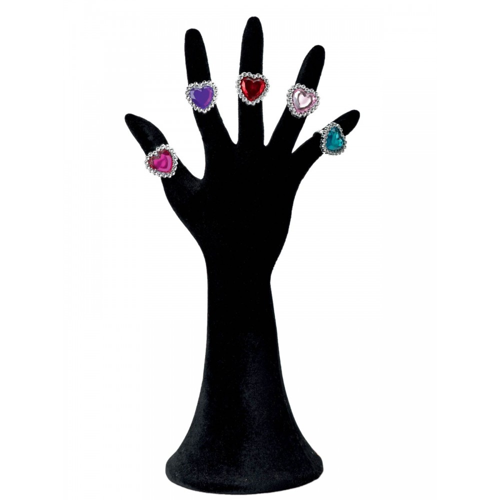 Αποκριάτικο Αξεσουάρ Δαχτυλίδια Kαρδιά