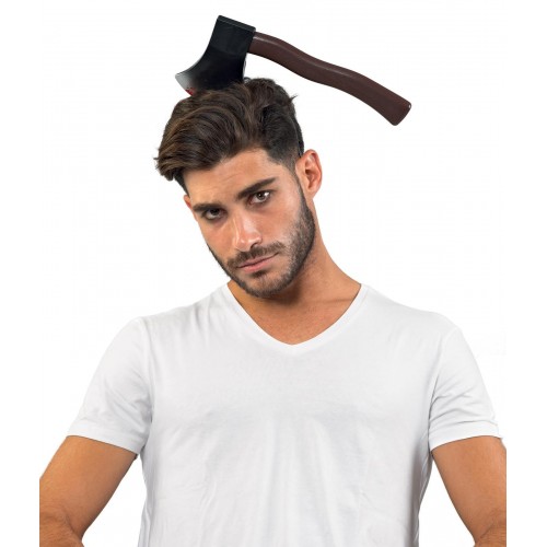 Αποκριάτικο Αξεσουάρ Στέκα Με Τσεκούρι Αίμα 30cm