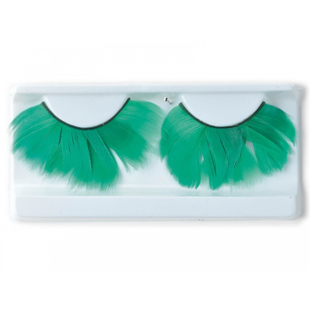 Αποκριάτικο Αξεσουάρ Βλεφαρίδες Πουπουλένιες 6χρμ