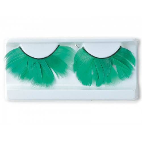 Αποκριάτικο Αξεσουάρ Βλεφαρίδες Πουπουλένιες 6χρμ