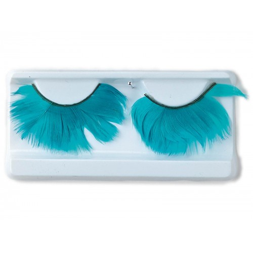 Αποκριάτικο Αξεσουάρ Βλεφαρίδες Πουπουλένιες 6χρμ