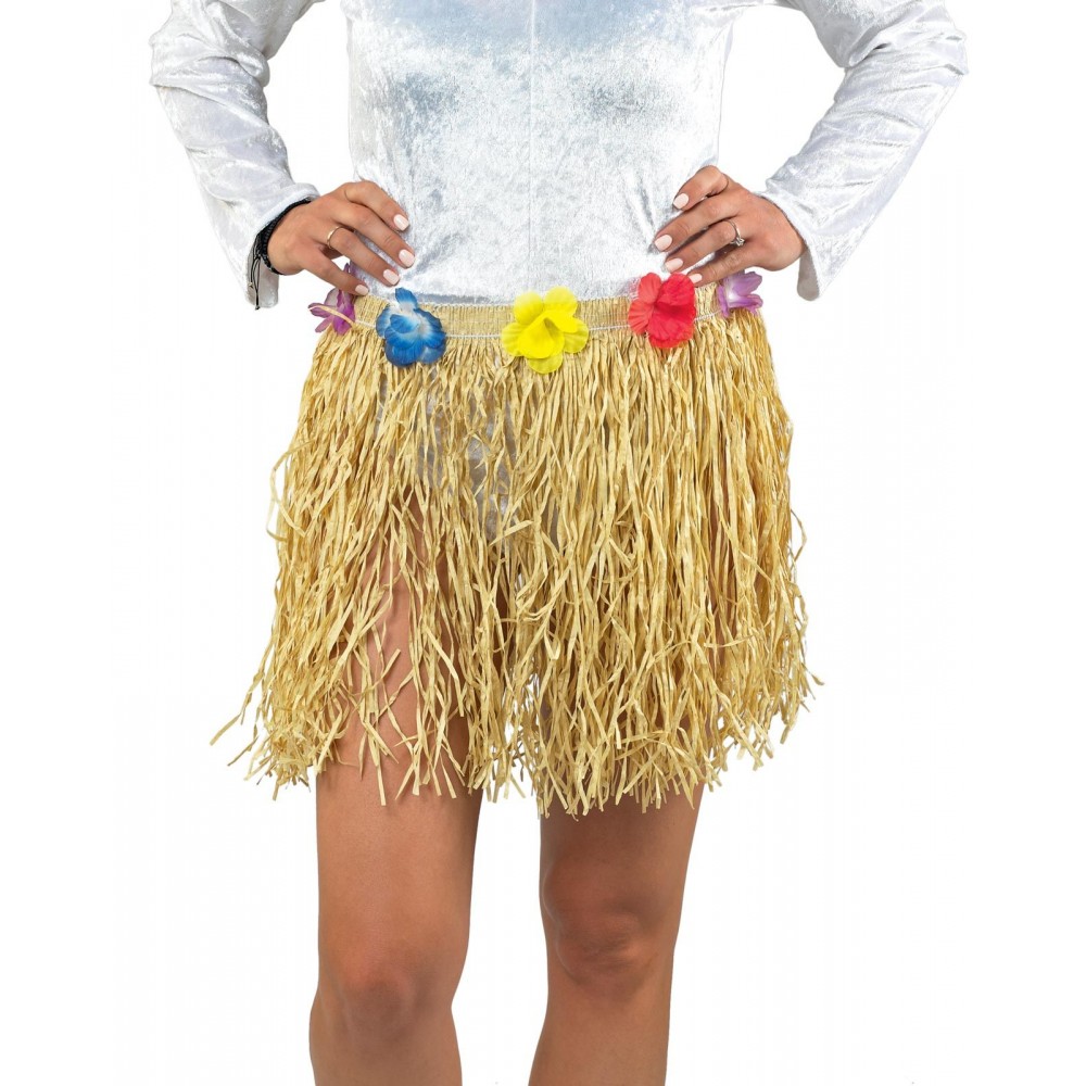 Αποκριάτικο Αξεσουάρ Φούστα Χαβανέζικη Ενηλίκων 40cm