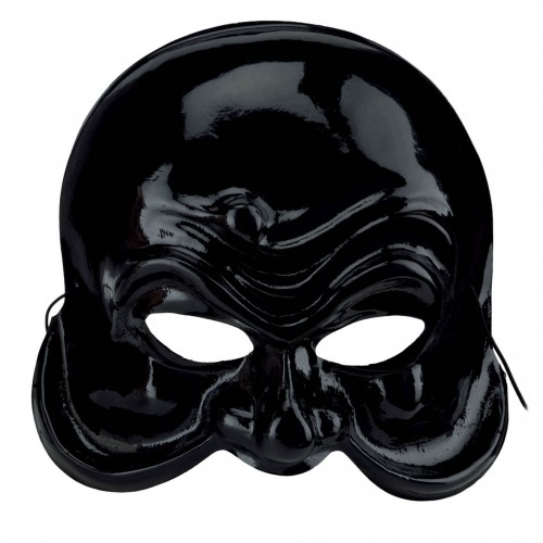Αποκριάτικο Αξεσουάρ Μάσκα Αρλεκίνου Mαύρη