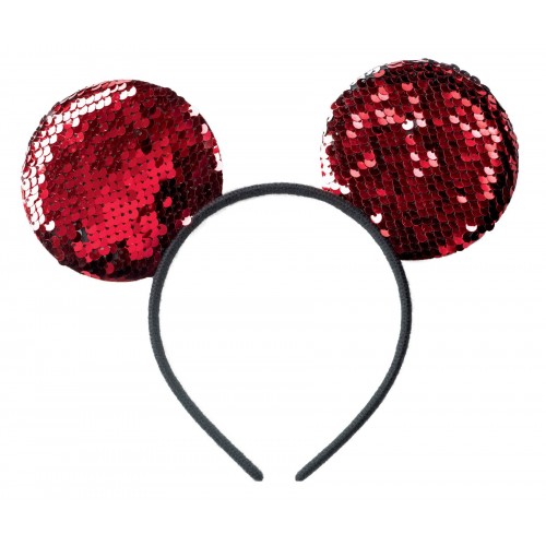 Αποκριάτικο Αξεσουάρ Στέκα Ποντικίνας Με Παγιέτες 2χρμ