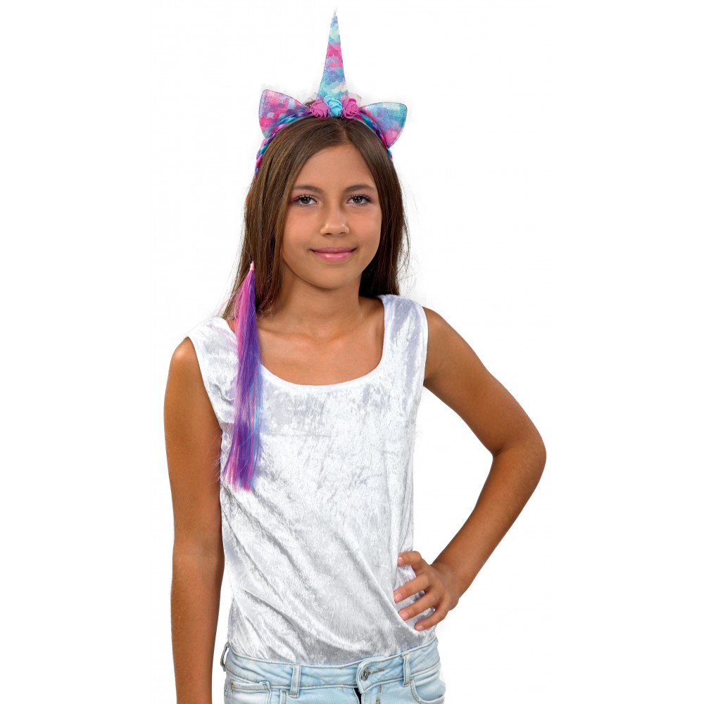 Αποκριάτικο Αξεσουάρ Στέκα Μονόκερου Με Kοτσίδα