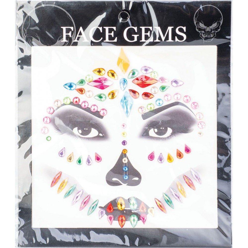 Αποκριάτικο Αξεσουάρ Αυτοκόλλητα Προσώπου 2ΣΧΔ