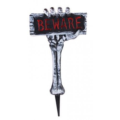 Αποκριάτικο Αξεσουάρ Πινακίδα Τρόμου 55cm