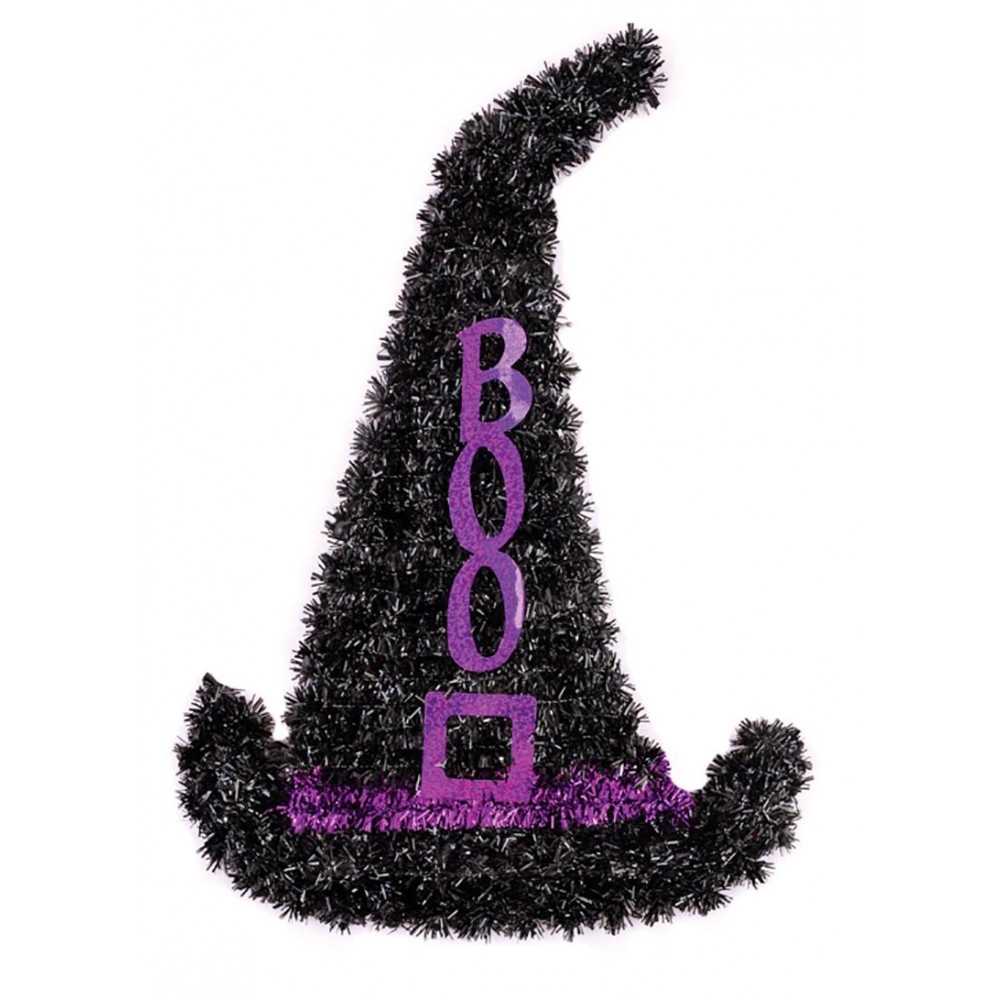 Αποκριάτικο Αξεσουάρ Διακοσμητικό Καπέλο Μάγισσας Τοίχου