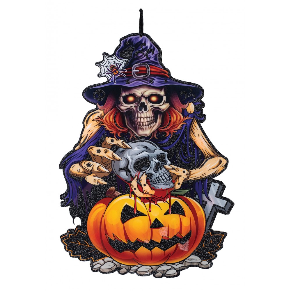 Αποκριάτικο Αξεσουάρ Διακοσμητικά Τοίχου Halloween 3D 4σχδ