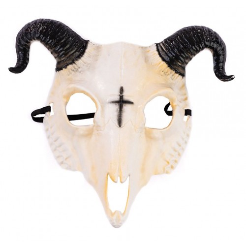 Αποκριάτικο Αξεσουάρ Μάσκα Τράγου Τρόμου 24cm
