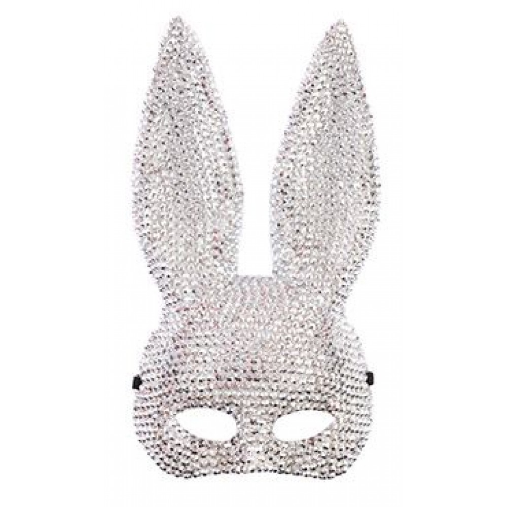 Αποκριάτικο Αξεσουάρ Μάσκα Bunny Με Στρας 2χρμ
