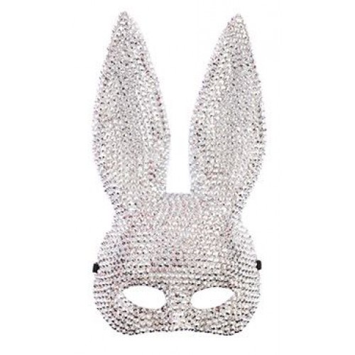 Αποκριάτικο Αξεσουάρ Μάσκα Bunny Με Στρας 2χρμ