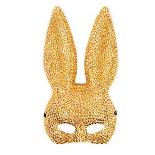 Αποκριάτικο Αξεσουάρ Μάσκα Bunny Με Στρας 2χρμ