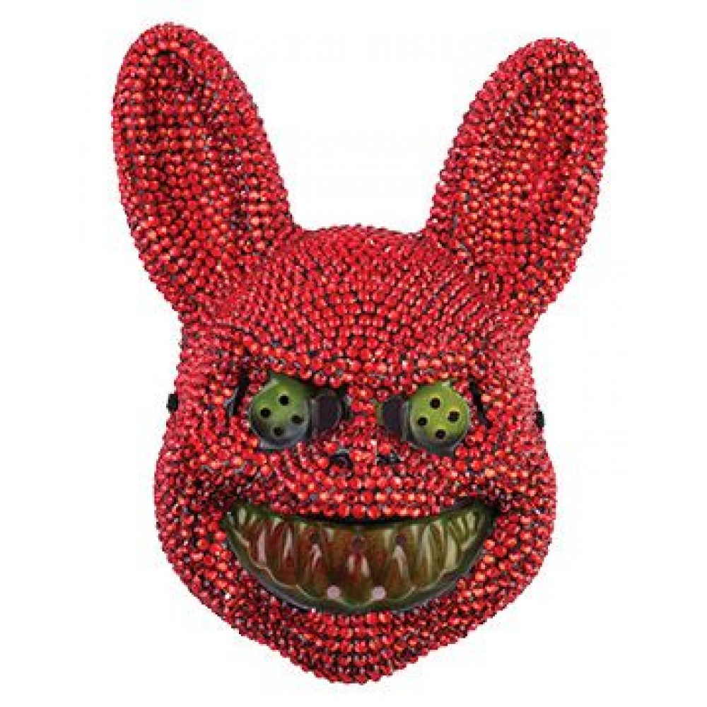 Αποκριάτικο Αξεσουάρ Μάσκα Bunny Τρόμου Με Στρας 2χρμ