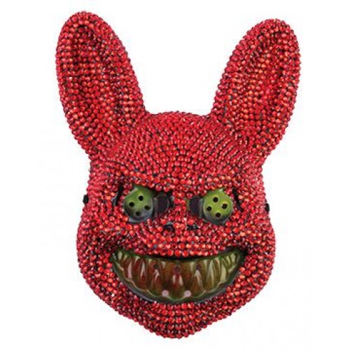 Αποκριάτικο Αξεσουάρ Μάσκα Bunny Τρόμου Με Στρας 2χρμ