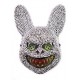 Αποκριάτικο Αξεσουάρ Μάσκα Bunny Τρόμου Με Στρας 2χρμ