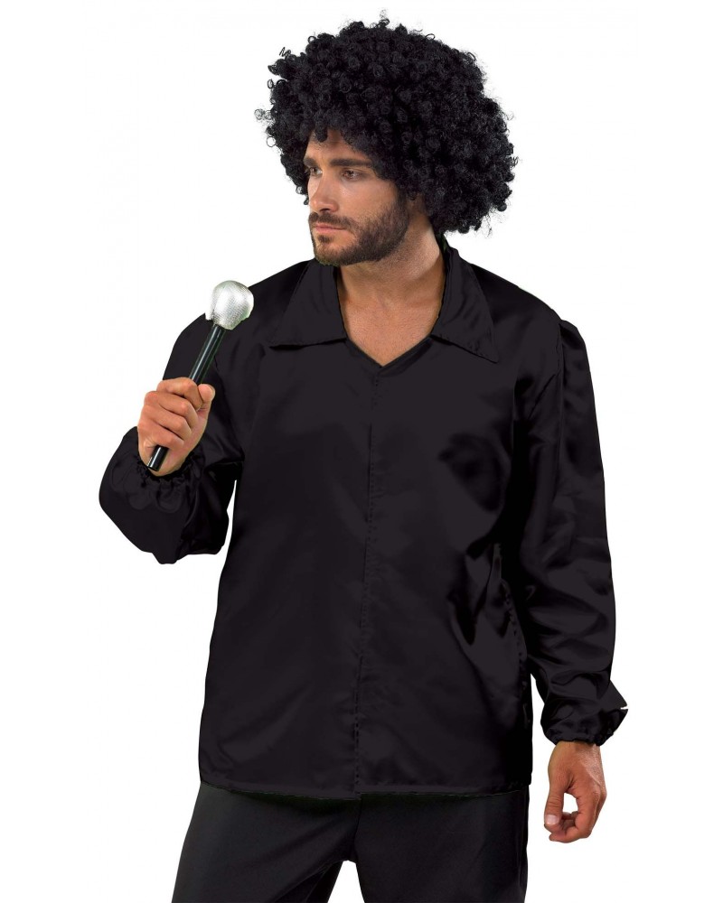 Αποκριάτικη Στολή Disco Πουκάμισο (Μαύρο)