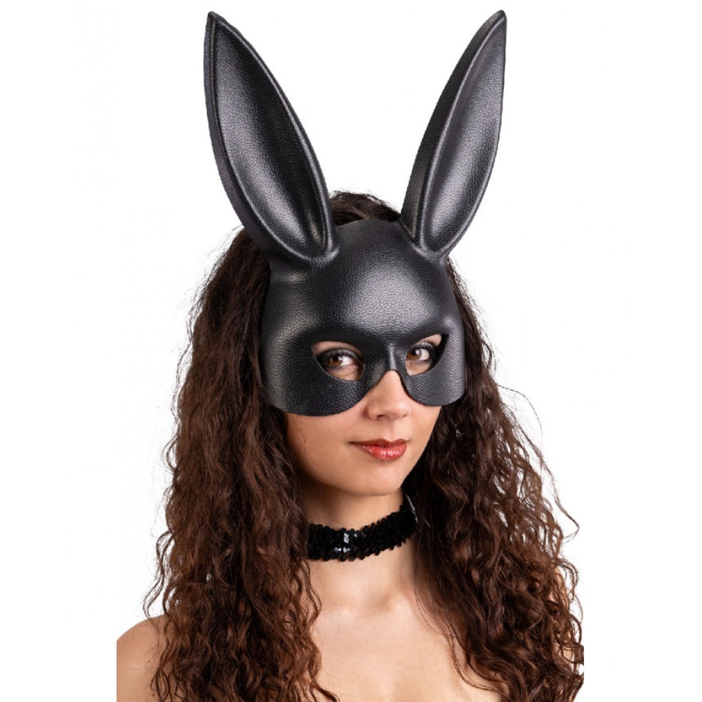 Μάσκα Ματιών Λαγουδάκι Δερματίνη