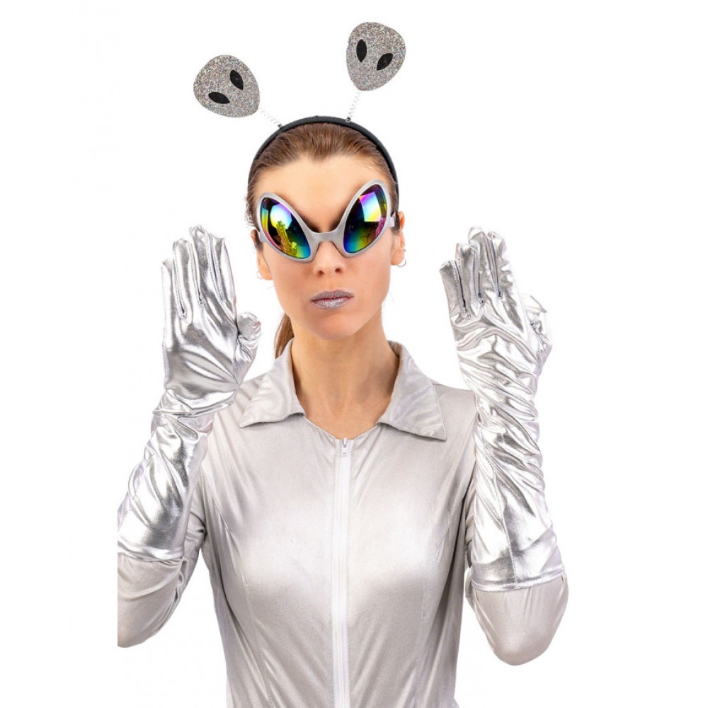 Σετ Μεταμφίεσης Εξωγήινος ( Στέκα, Γυαλιά, Γάντια )