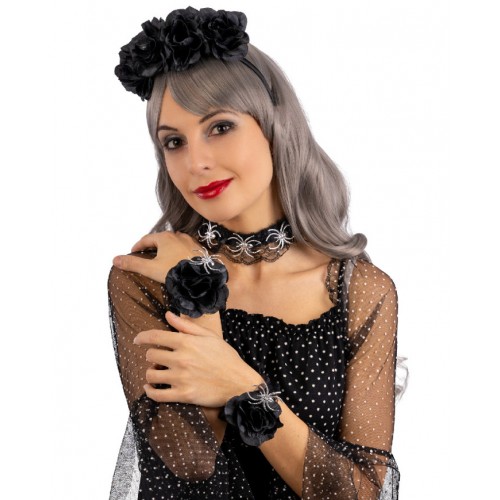 Σετ Μεταμφίεσης Black Halloween