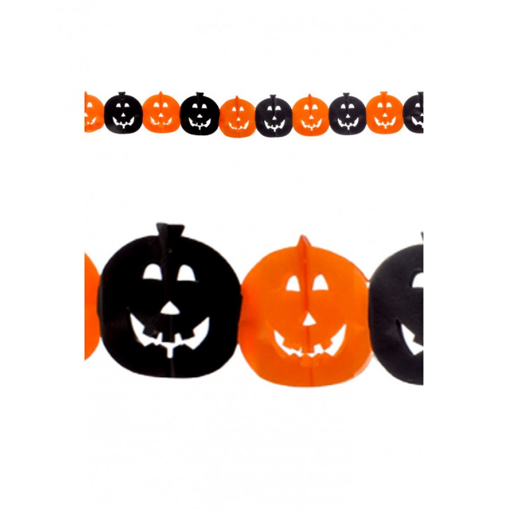 Γιρλάντα Διακοσμητική Halloween Κολοκύθα Μικρή 4μ.