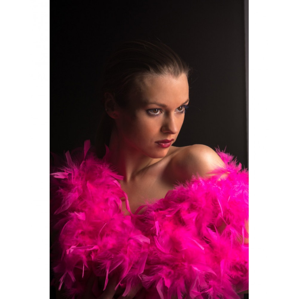Φτερό Μποα Φούξια Φλούο 180 εκ.
