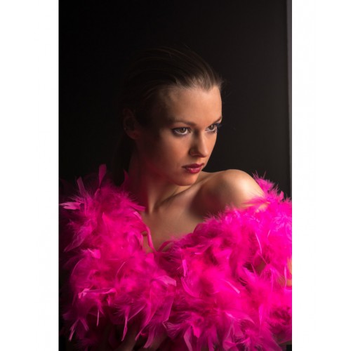 Φτερό Μποα Φούξια Φλούο 180 εκ.