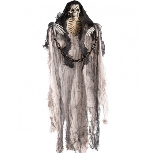 Διακοσμητικό Halloween Κρεμαστός Σκελετός Με Αλυσίδες