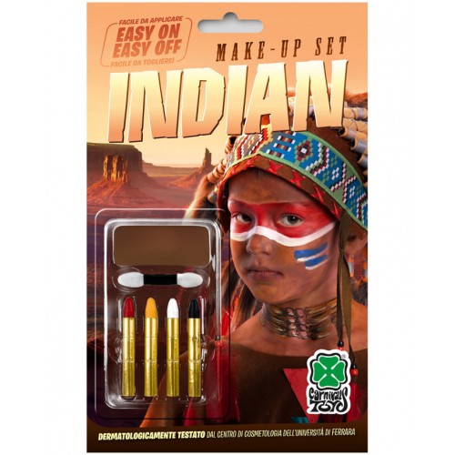 5 Χρώματα Μακιγιάζ Ινδιάνος