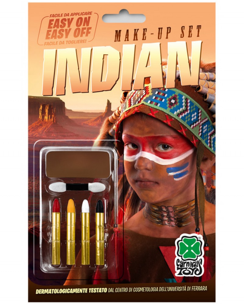 5 Χρώματα Μακιγιάζ Ινδιάνος