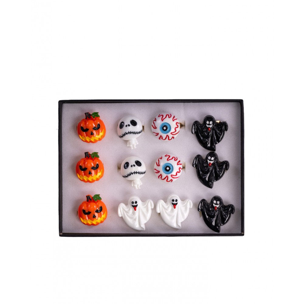 Δαχτυλίδι Halloween Διάφορα Σχέδια (1 τμχ)