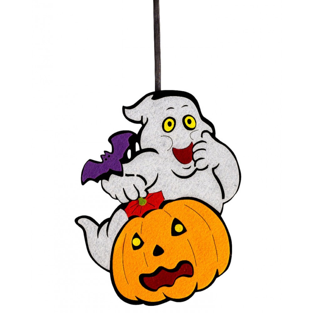Διακοσμητικό Κρεμαστό Halloween Φάντασμα 25cm