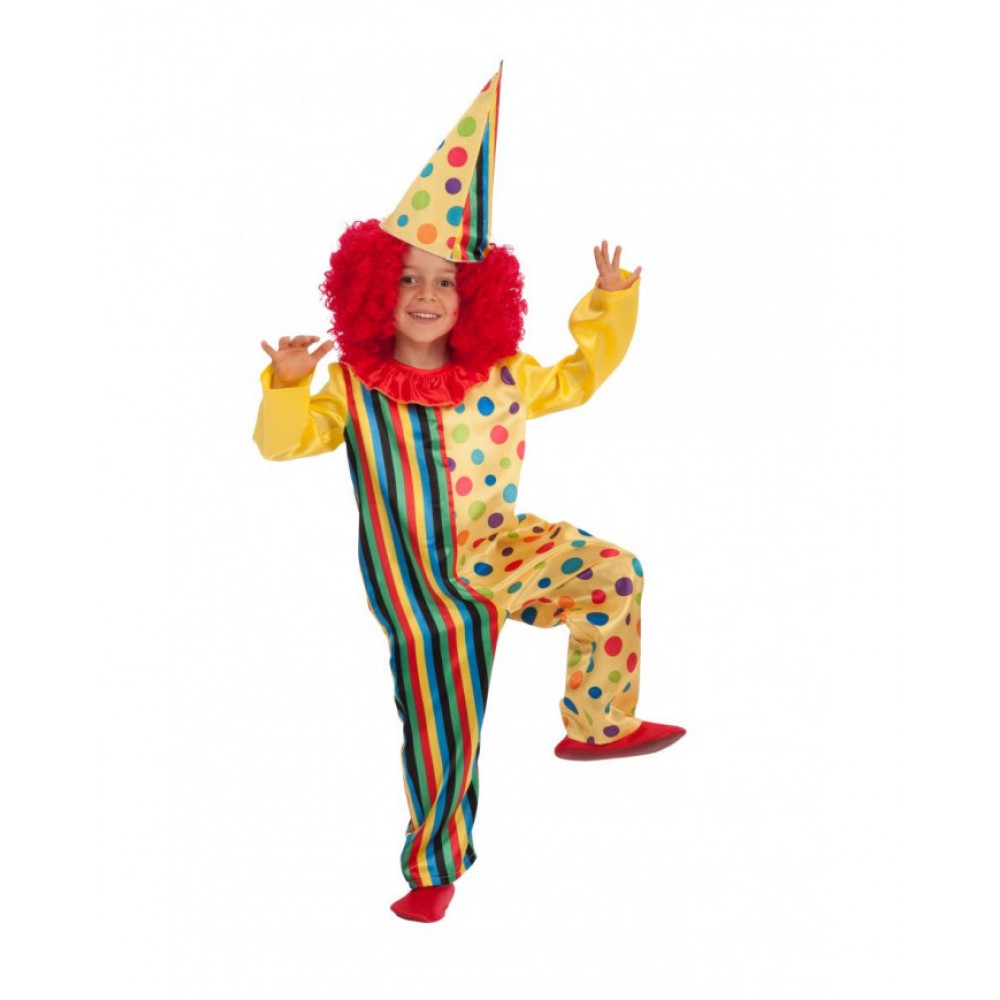 Παιδική Στολή Clown 4 - 7 Ετών