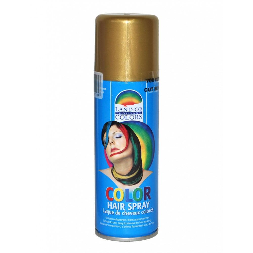 Σπρέι Μαλλιών Χρυσό 125ml