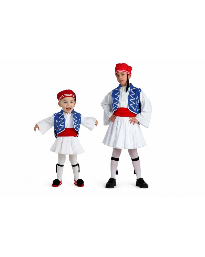 Στολή Τσολιάς - Μπεμπέ - Παιδικό